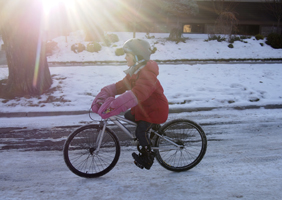 Winter Riding With Kids