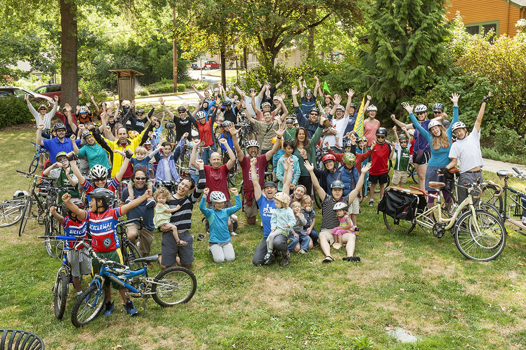 Kidical Mass Events Introduce Parents to a Bicycle Lifestyle