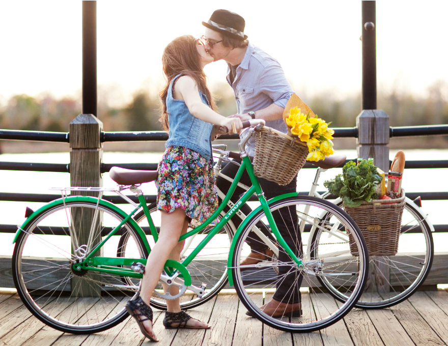 bicycle shopping basket