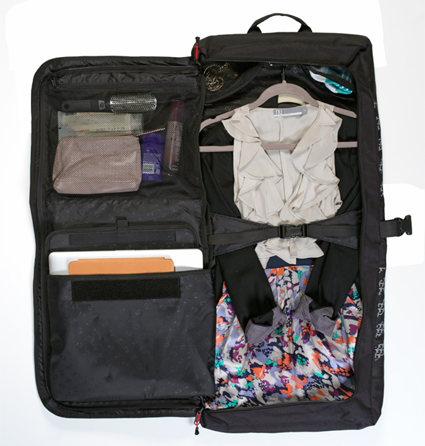 two wheel gear pannier backpack