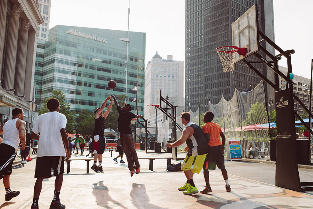 Basketball Court Downtown Detroit prntbl concejomunicipaldechinu gov co