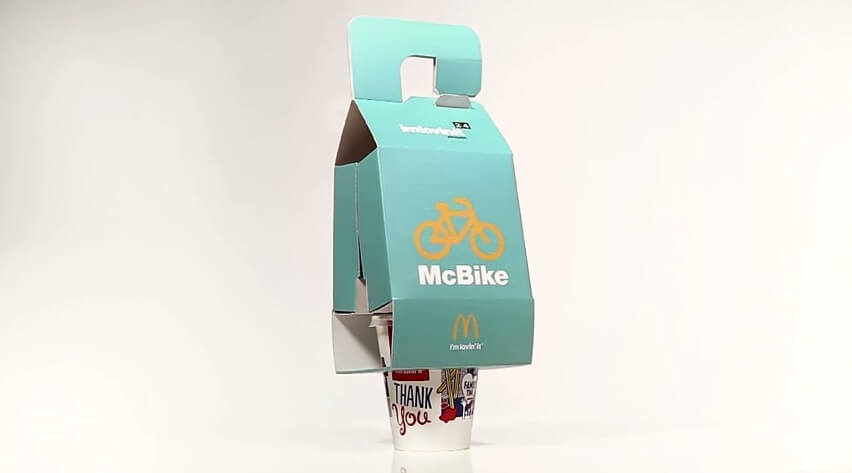 McDonald’s Wants Your Business by Bike