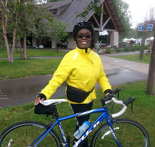 Tammy McLemore from Black Girls Do Bike