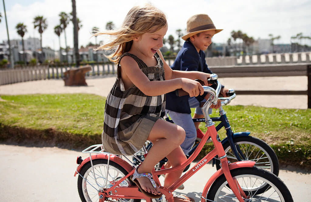 kids on a bike