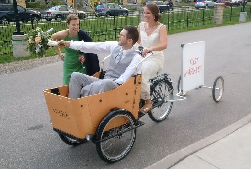 Cargo bikes for every occasion! Photo courtesy of Wike. 