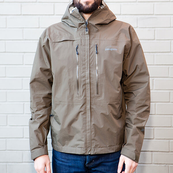 Wading rain outlet jacket