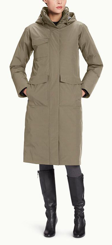 Copenhagen down sales trench coat