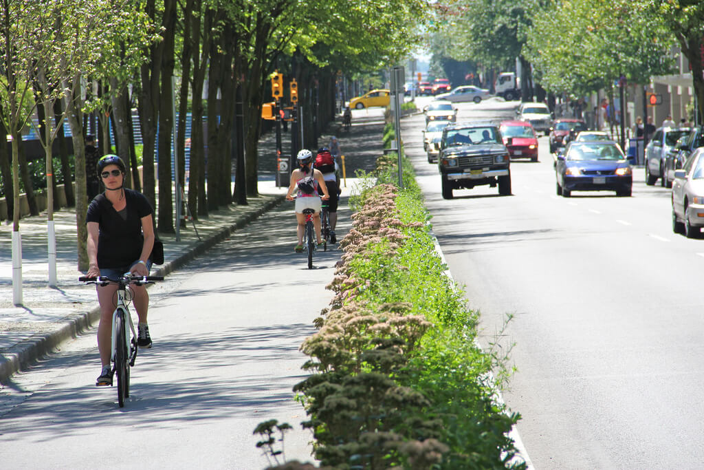 class 4 bike lane