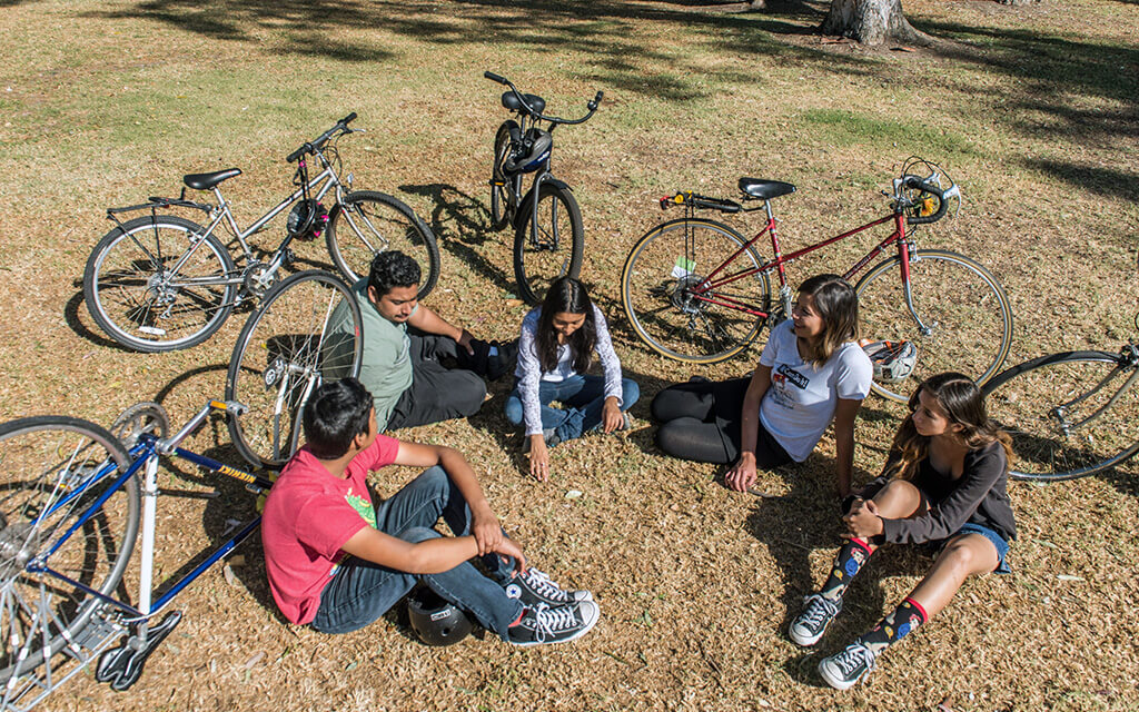 Youth bicycle advocacy