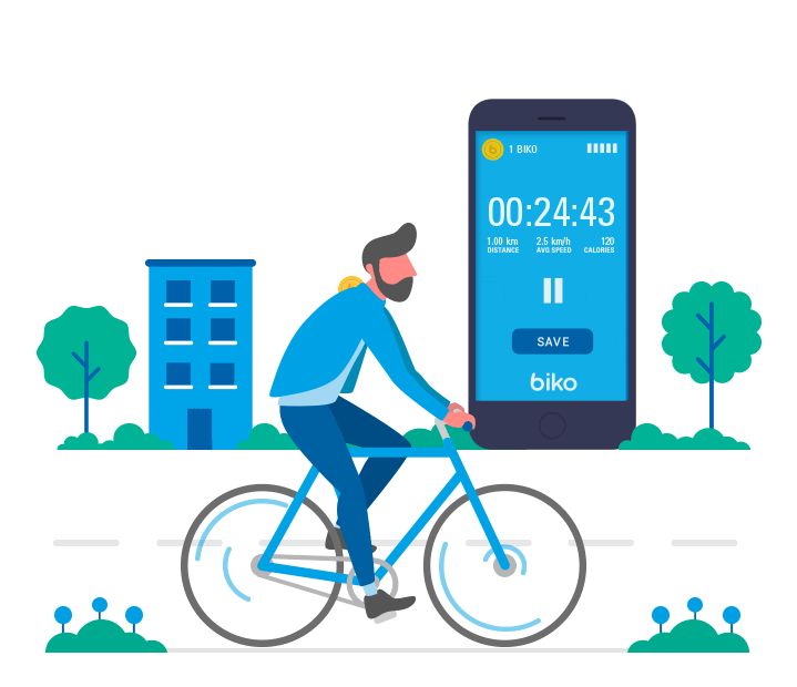 Bike App Bicycles - Reward Commuting