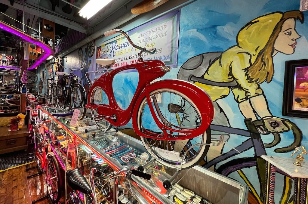 Bicycle Heaven is the largest bike-themed museum in the world