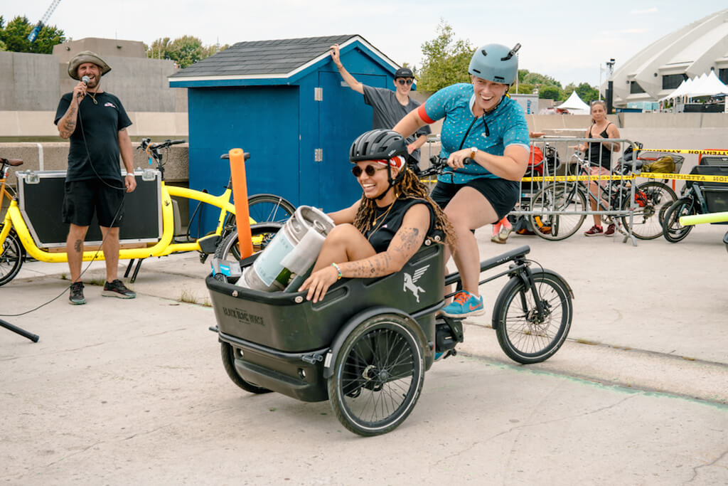 Here’s what happened at Canada’s new cargo bike racing event