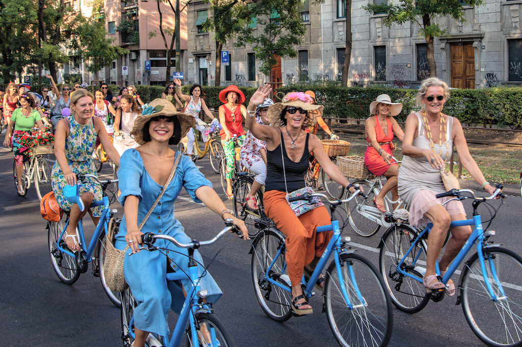 Fancy Women Bike Ride celebrates 10 glorious years