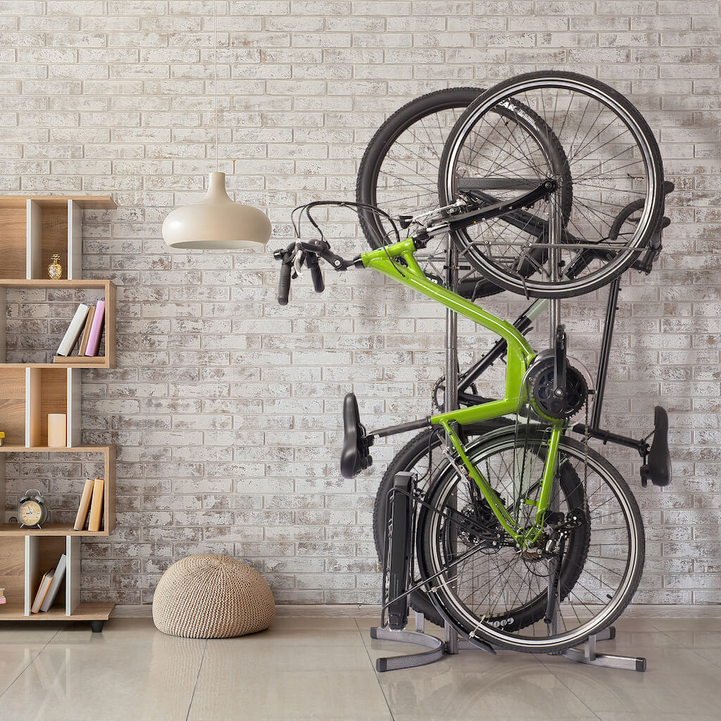 Slim deals bike storage