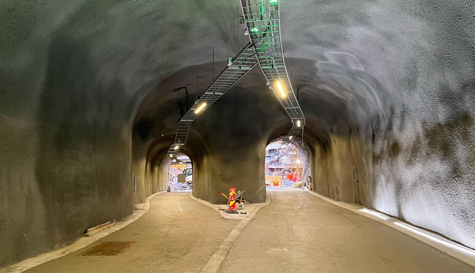 Here's a look at the longest purpose-built cycling tunnel on the