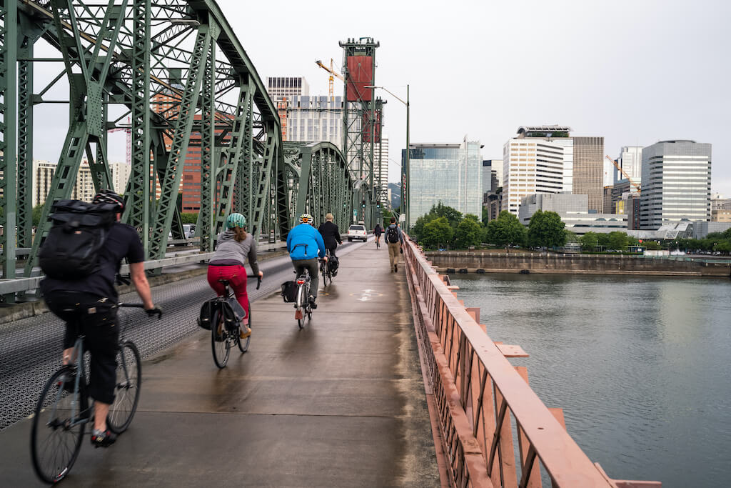 Portland cycling growth