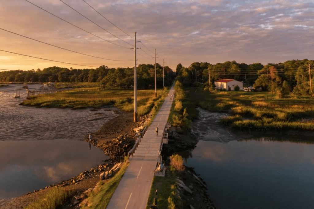 East Coast Greenway cycling route