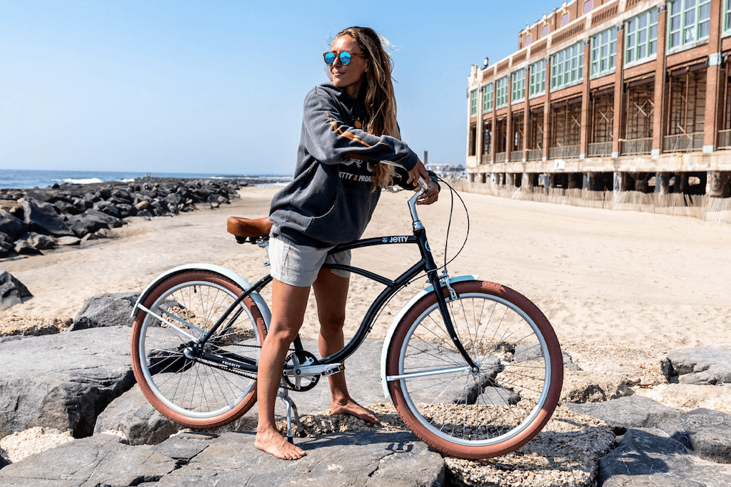 Check out the sweet new Priority beach cruiser collab with surf brand Jetty