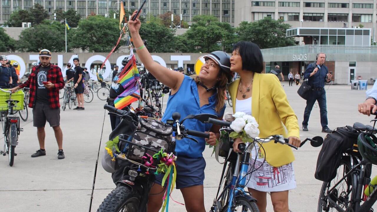 Toronto just elected a mayor who is a year-round bicyclist and people are thrilled