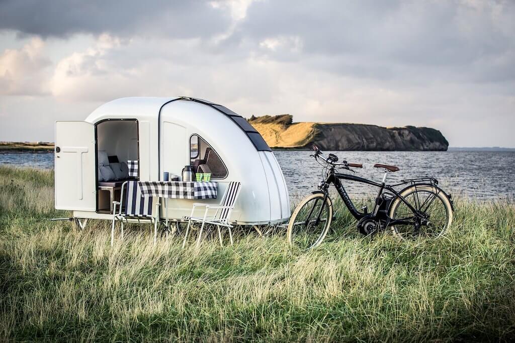 Yes these bicycle trailers are real and they are magnificent