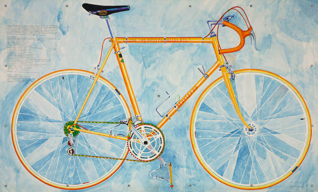 cycling and art