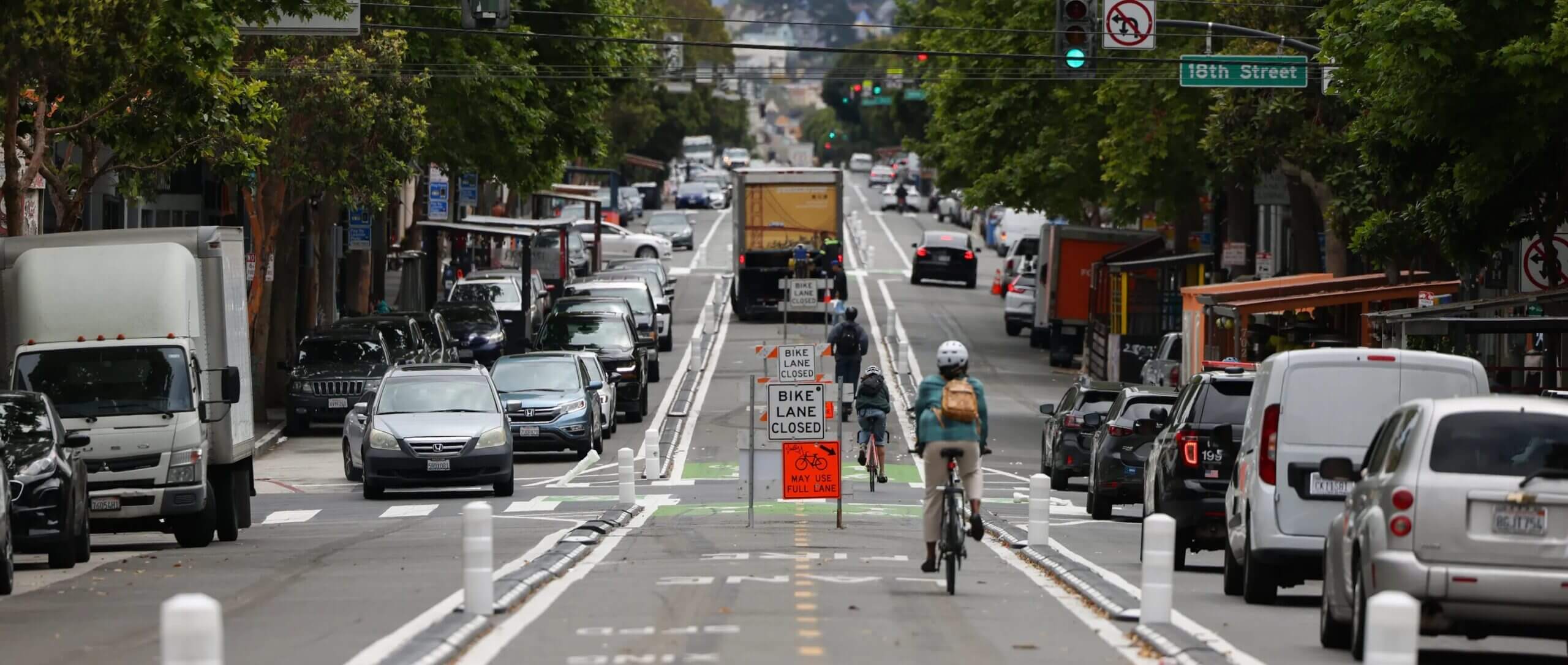 Group demands removal of San Francisco center bikeway after data shows cycling drop