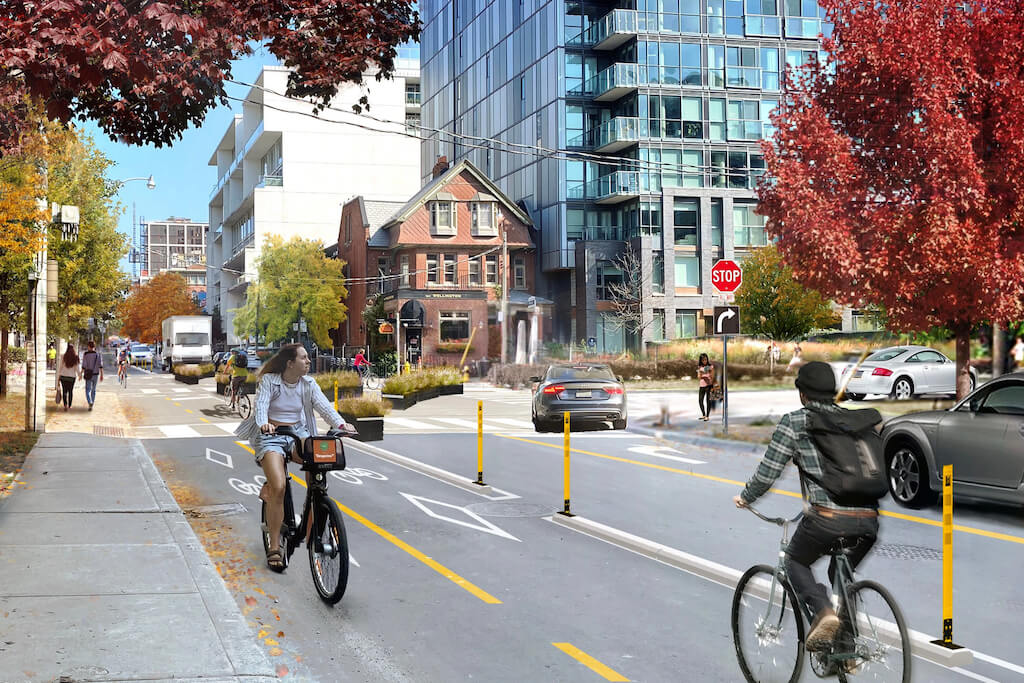 Toronto unveils proposal for new bikeway linking Queen West to city’s waterfront