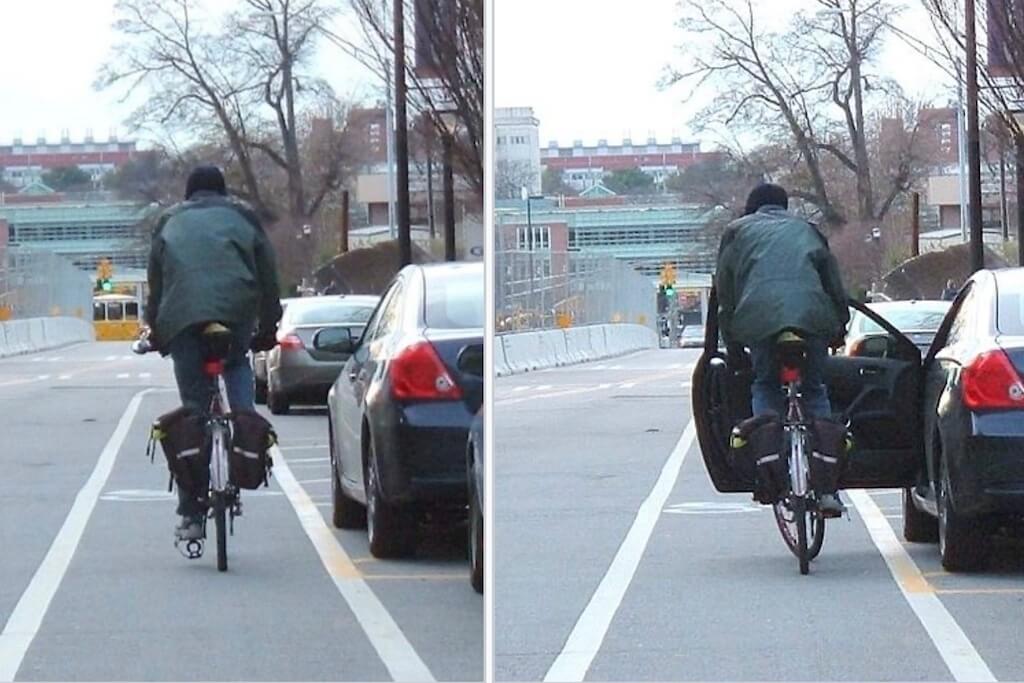 How to Navigate the Door Zone as a City Cyclist