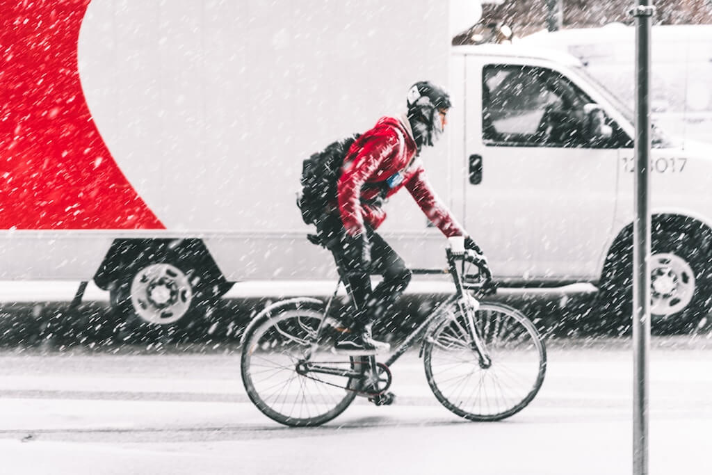 Recommended Winter Biking Tires For Commuting in Snow and Sleet