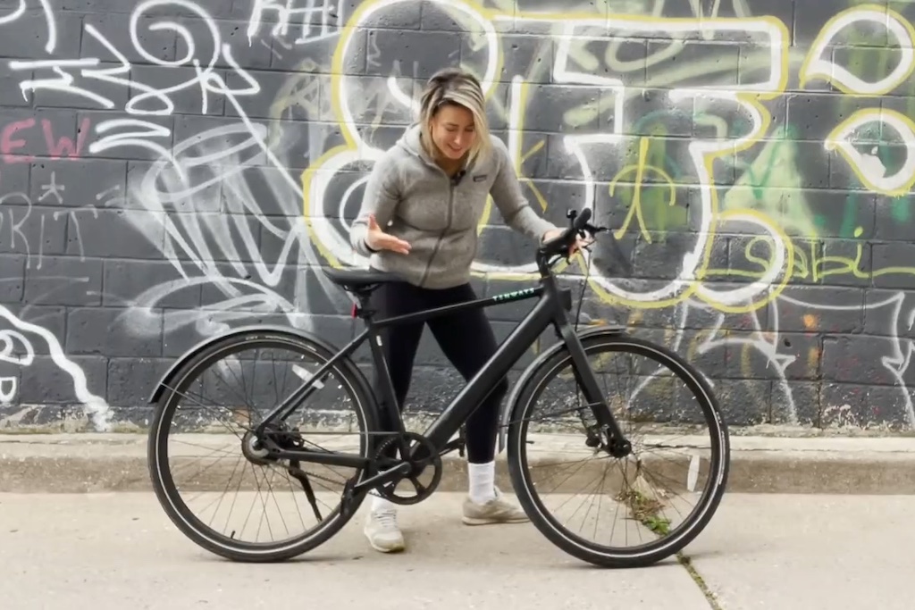 Momentum reviewer with the Tenways CGO 600 e-bike