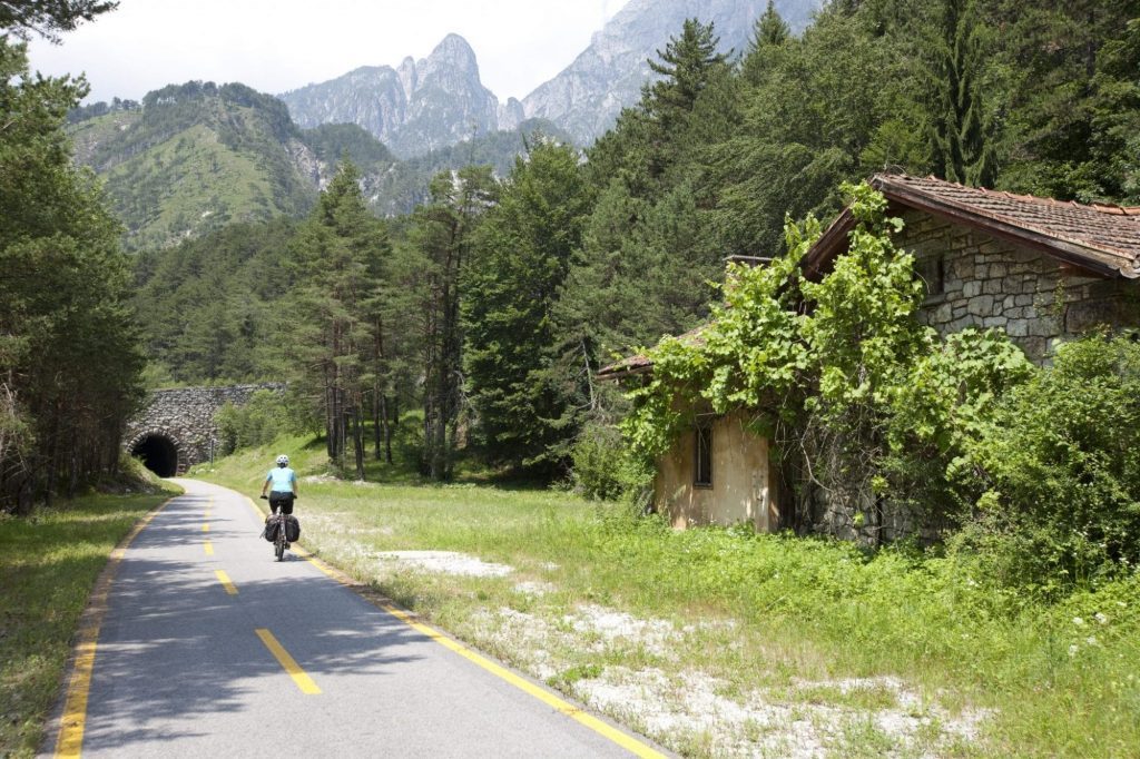 Alpe Adria bike route one of the top European cycling routes 