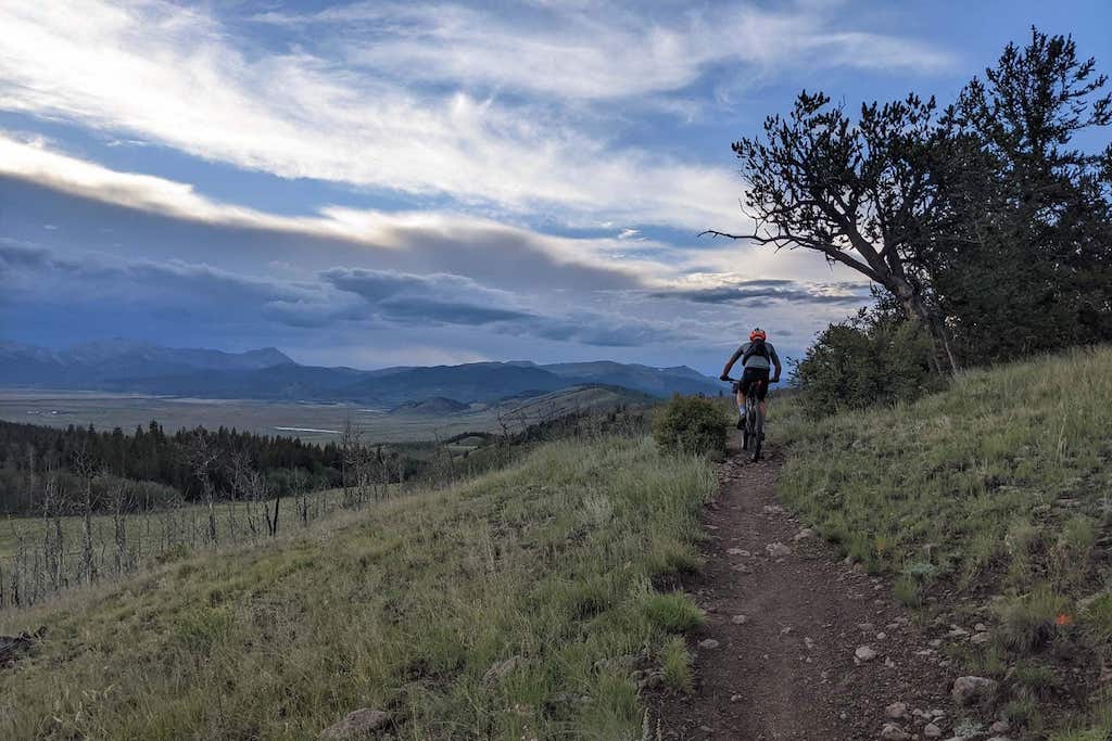 Colorado Trail bikepacking trail