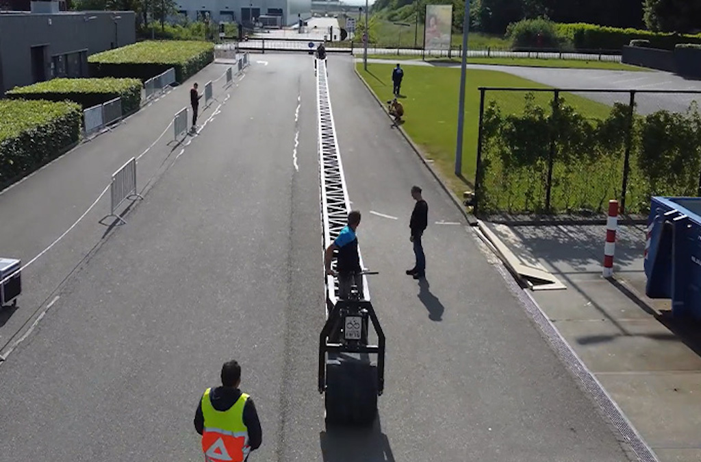 The Guinness world's longest bicycle new record holder