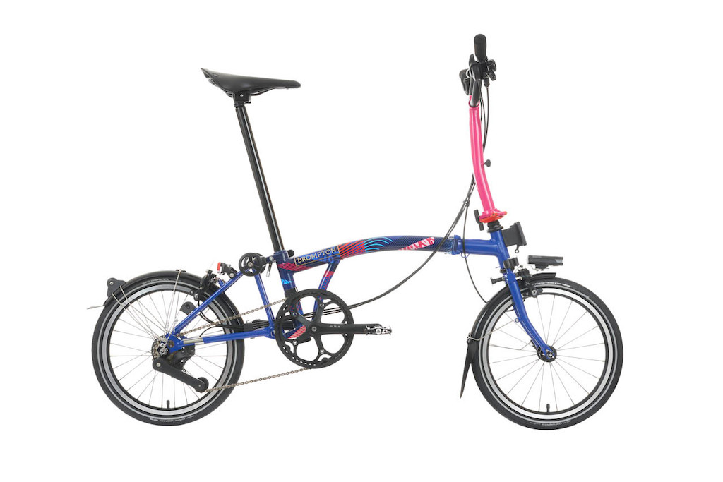 Brompton P Line Paris Edition folding bike