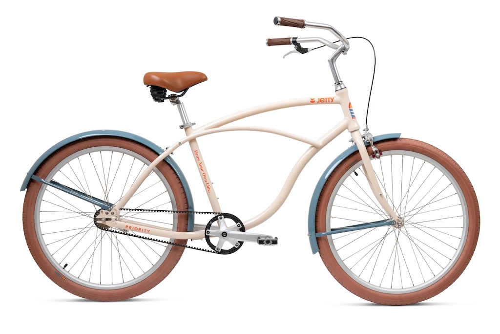 Priority Jetty collaboration is back with a classic beach cruiser bicycle