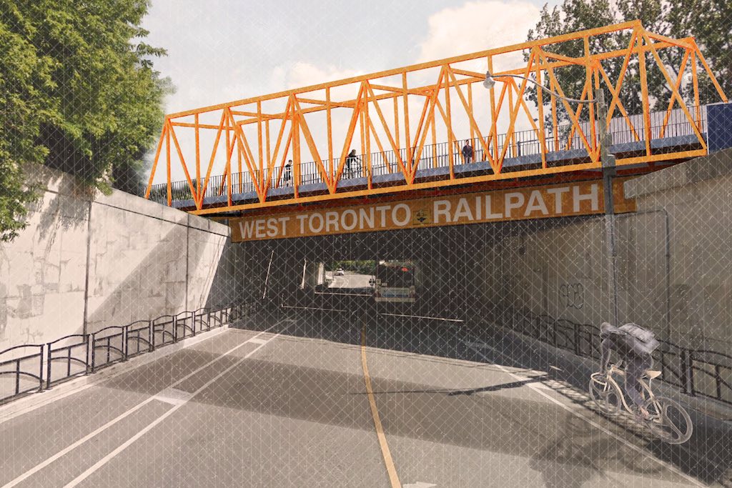 Rendering of the Lansdowne Avenue Bridge