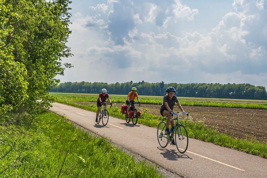 Veloroute Gourmande cycling route in Quebec