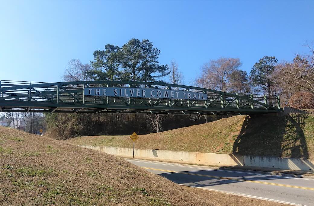 Silver Comet Trail in Atlanta, Georgia