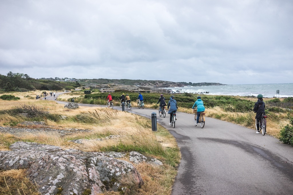 Kattegattleden cyclng route in Sweden