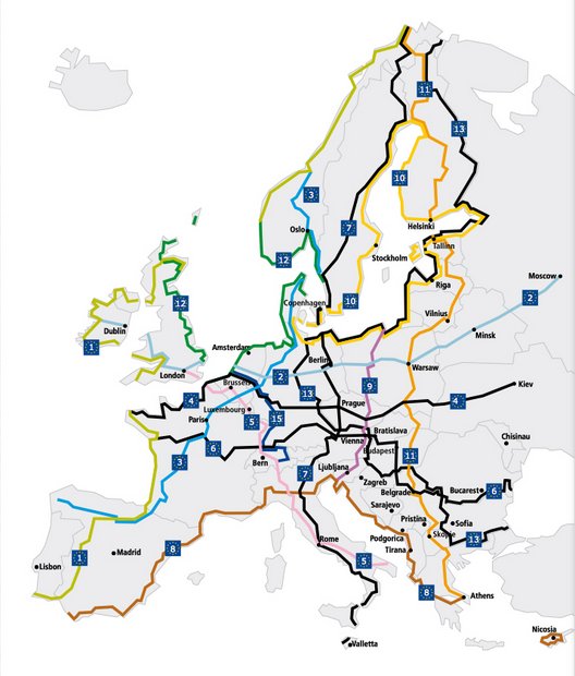 Euro Velo European Cycle Route Network | Momentum Mag