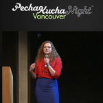 Mia Kohout at PechaKucha Night Vancouver