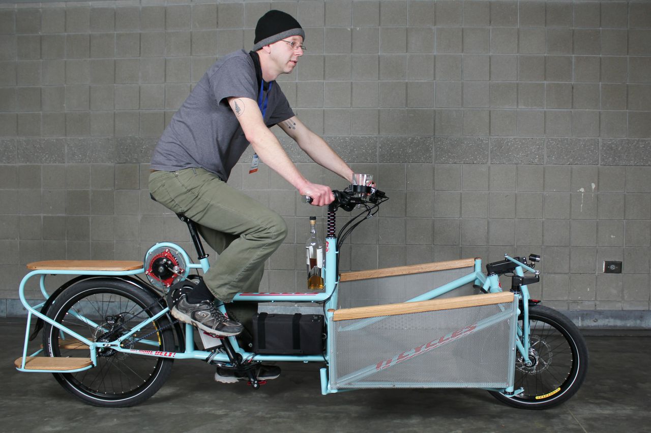 belt drive cargo bike